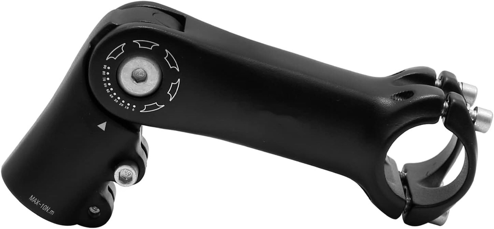 28.6Mm X 31.8Mm Adjustable Bicycle Handlebar Stem, 90Mm/110Mm, 0-90 Degree Rise,