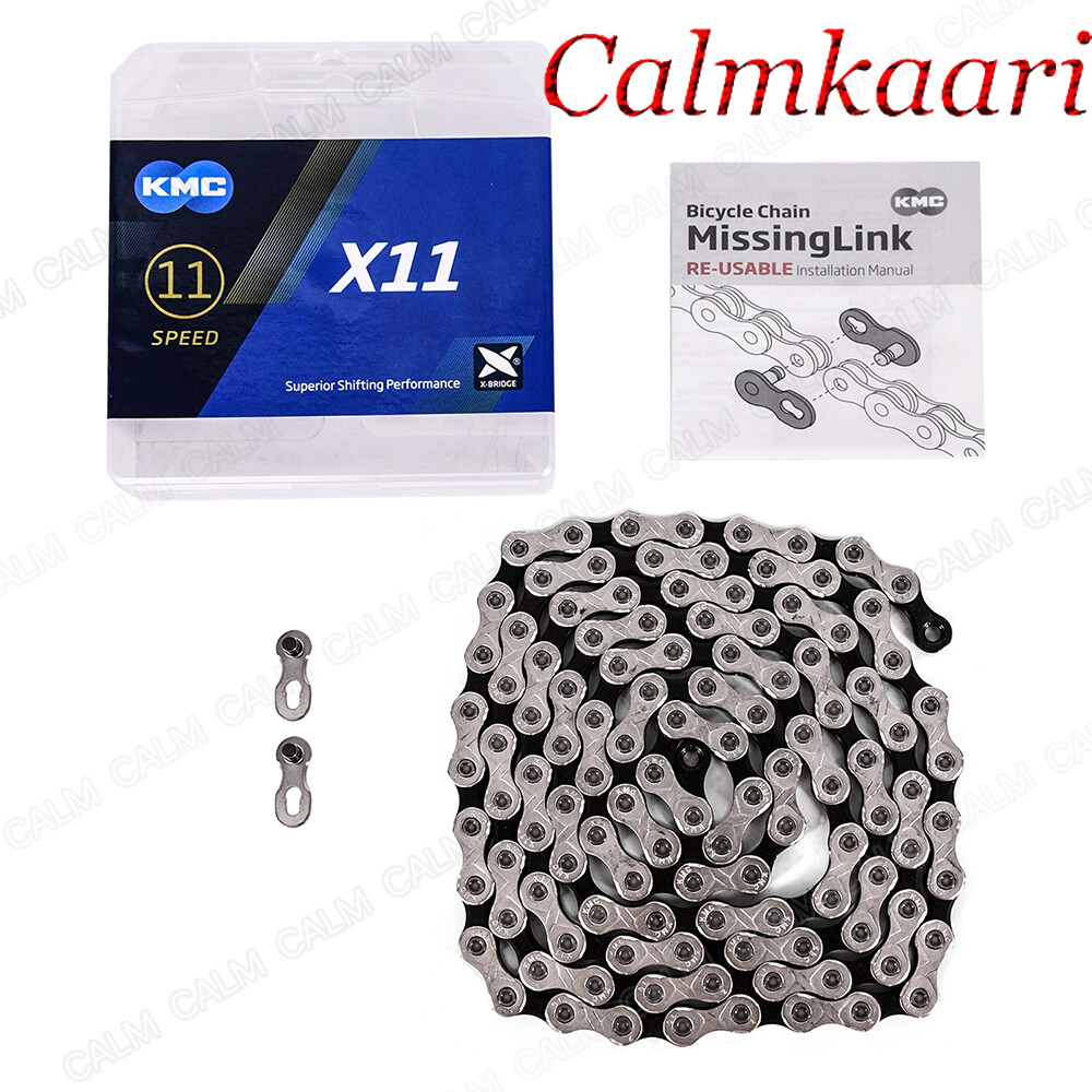 KMC X11 11-Speed Stretch-Proof Bike Chain 118L X11.93 Fit For Campy SRAM Shimano