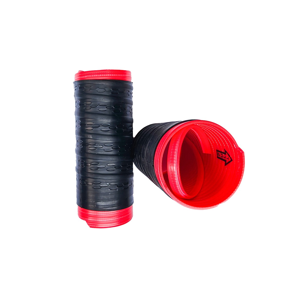 Universal Handlebar Grip Cover Non-Slip Wrap-Around Silicone Pair