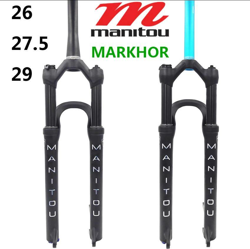 Manitou M30 Markhor 26″ 27.5″ 29″ Air Suspension Fork Manual Remote 9mm QR
