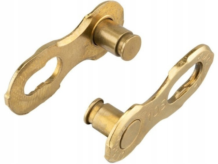 KMC X10EL Ti-N Gold 10 Speed Chain 114 Links Super Light Shimano SRAM Campagnolo