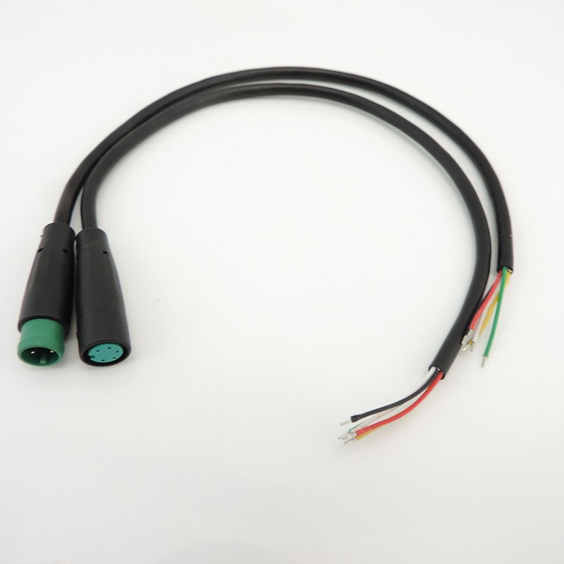 Waterproof M8 8mm 2 3 4 5 6 Pin Bicycle Plug female male Scooter Brake Cable