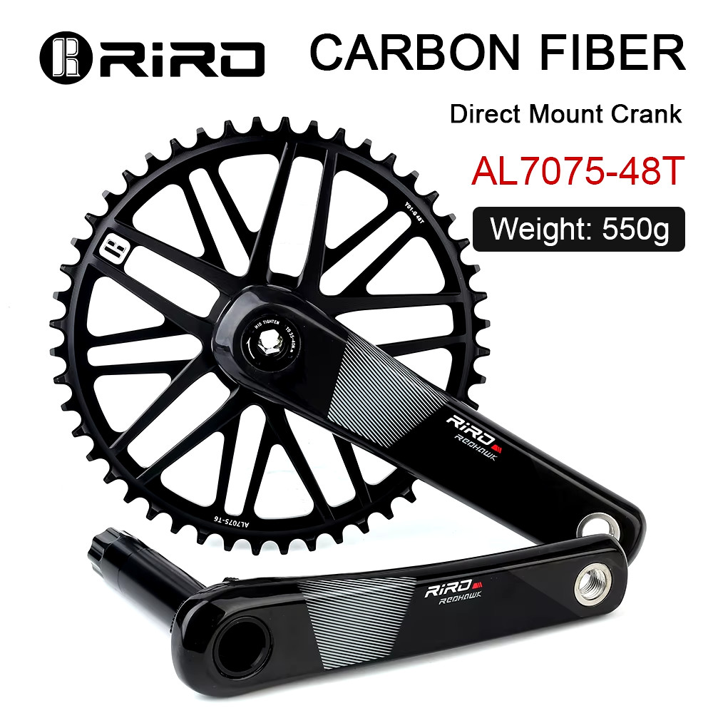 XX11 RD Carbon Fiber Road Bike Crankset 11/12 Speed Direct Mount 50-34/53-39T Ch