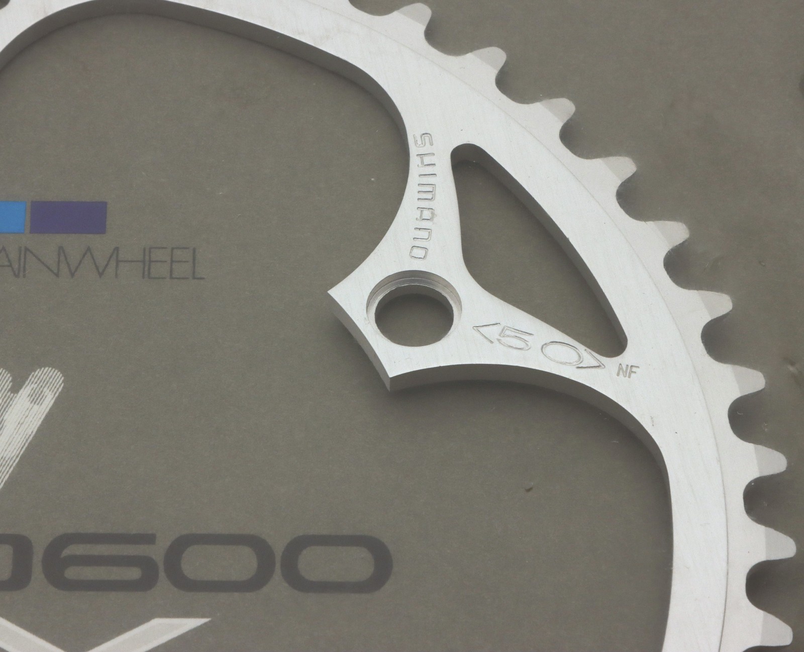 Shimano 600 EX Ultergra Road Chainring 50T 130BCD 6/5 SPD 5 Bolt NOS