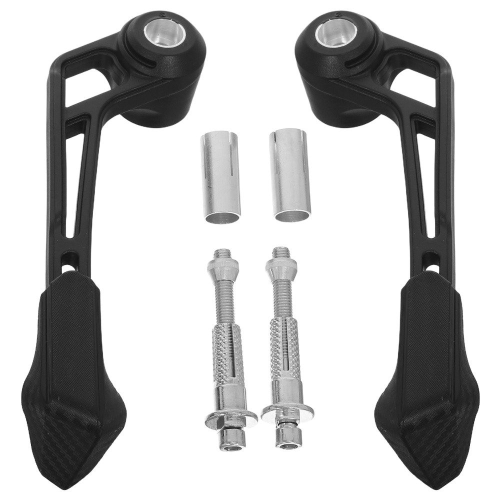 1 Set Motorcycle Handlebar Hand Guards Durable Plastic Metal for Dirt Bike