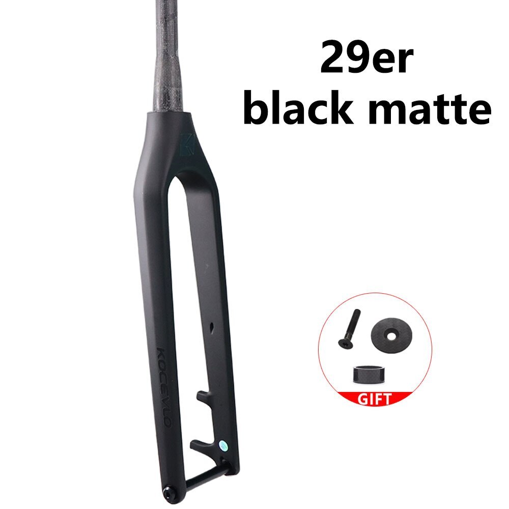 Carbon Mountain Bike Boost Fork 29er mtb Rigid Tapered Bicycle Forks 15*110mm