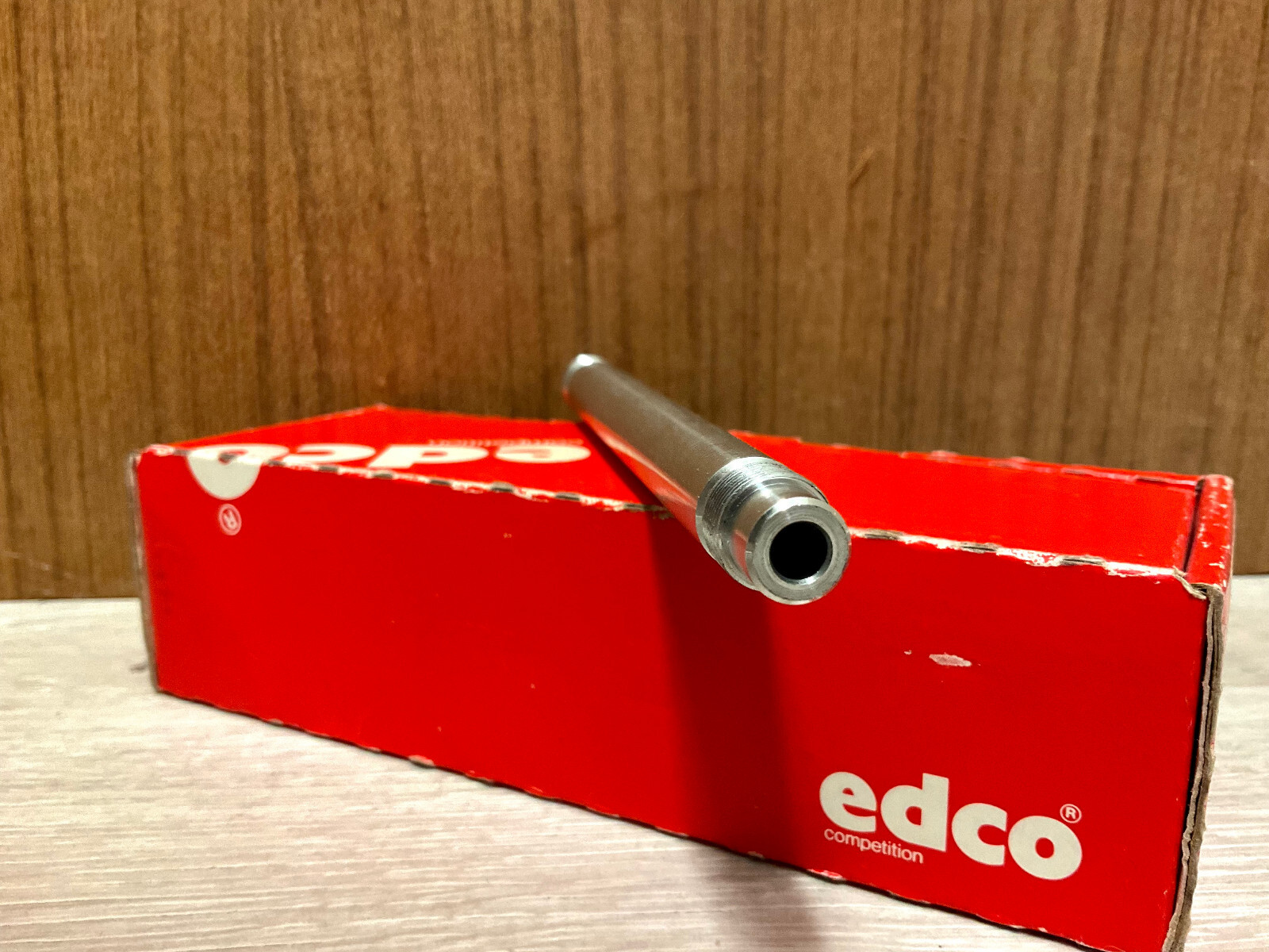 Vintage NOS edco Competition rear AL hub Achse axle 7-s total lenght 141mm (130)