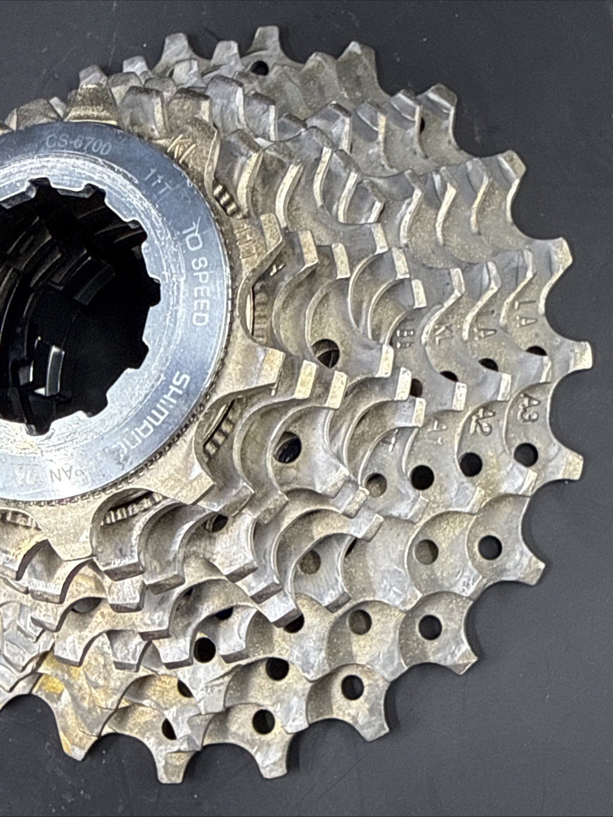 Shimano ULTEGRA CS-6700 10-Speed Cassette 11-23t FAIR-GOOD USED