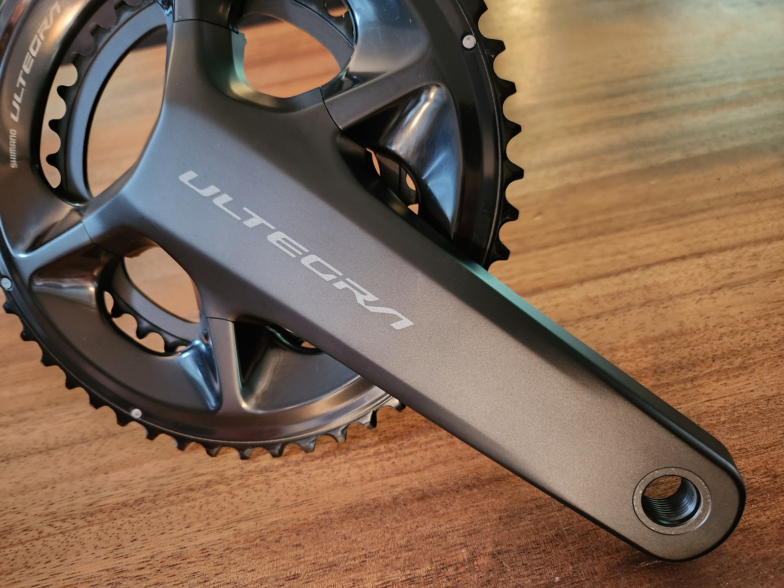 Shimano FC-R8100 Ultegra 50/34T 170mm 12-Speed Crankset – Black, take-off