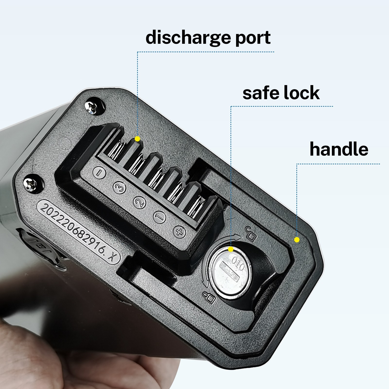 48v 10.5ah Lithium-ion battery pack for Jetson Haze HA318 folding Ebike battery
