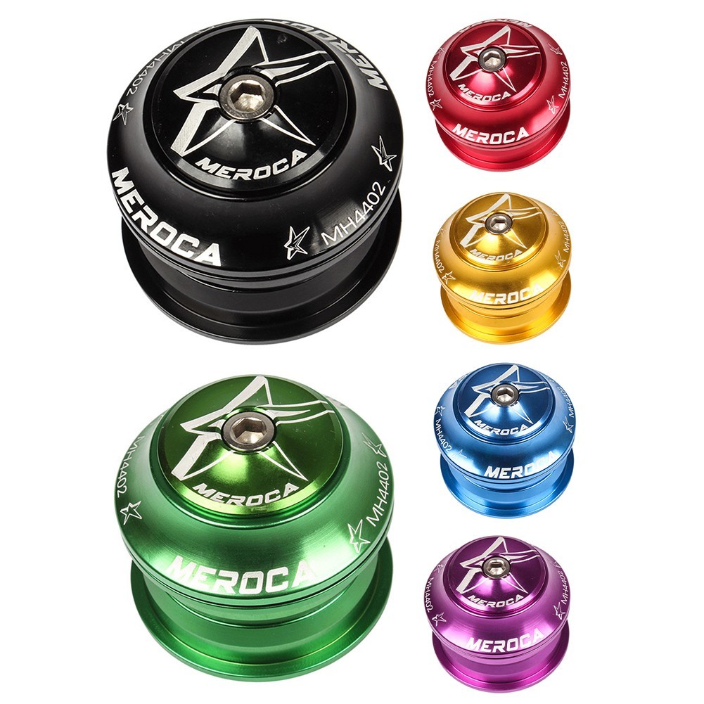 Aluminum Alloy Fork Headset Bearing Bowl Set for Bike 28 6mm Tube 44mm Headset