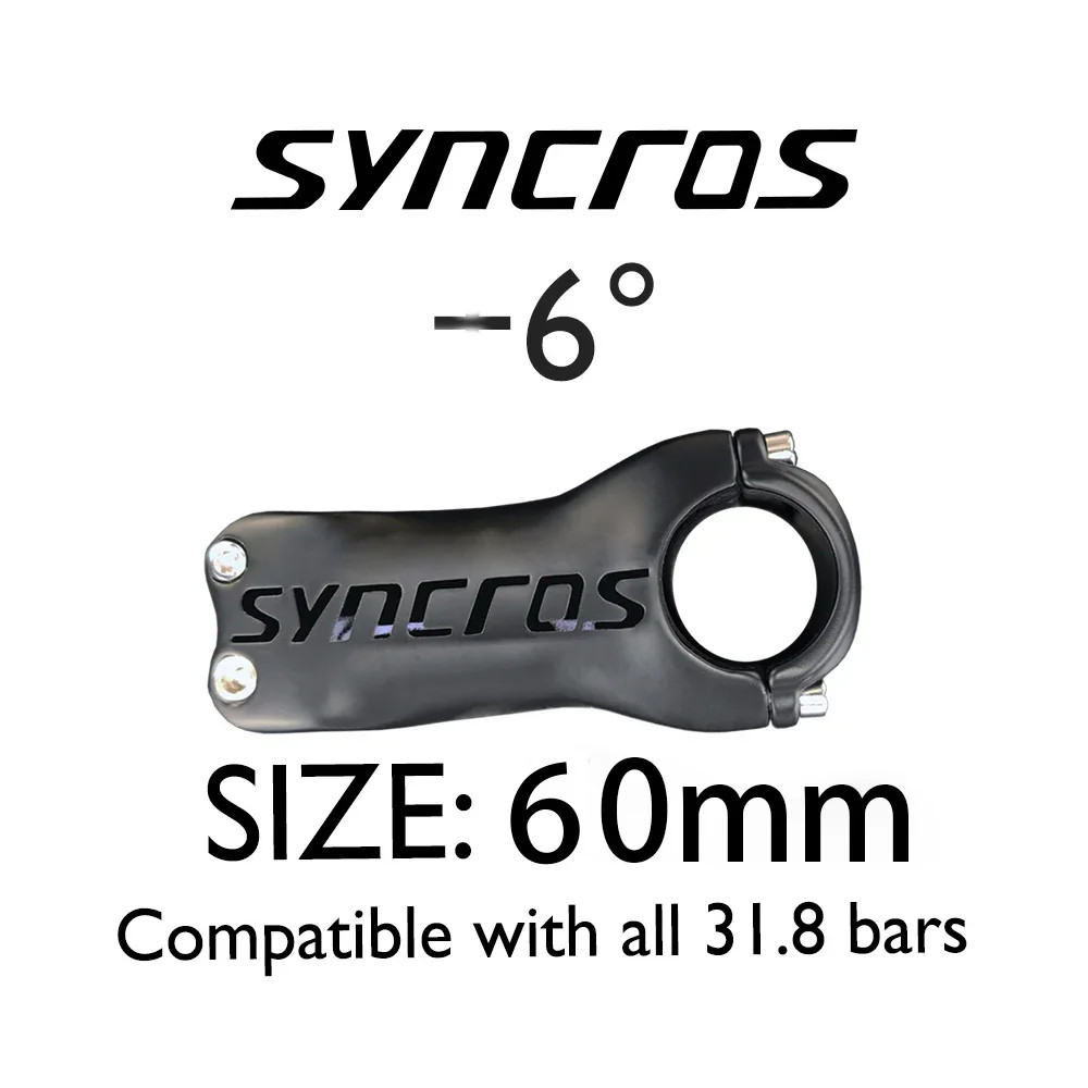 Ultra Light Carbon MTB Stem – 6/-17 Degree 60-120mm Road Bike Stem Accessories