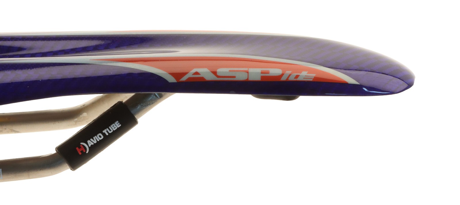 Selle San Marco Aspide Saddle Carbon Fiber Body Titanium Rails Blue NIB NOS NEW