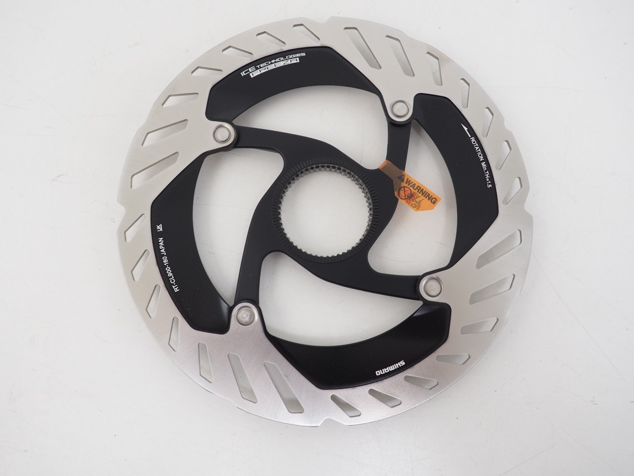 New! Shimano SM-RT81-S Bicycle Disc Brake Rotor 160mm Ice Tech Centerlock