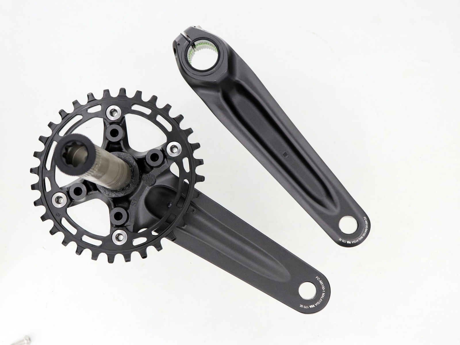 SHIMANO DEORE M5100 1×11 Speed MTB Groupset 170/175MM 32T 11-51T Cassette OE