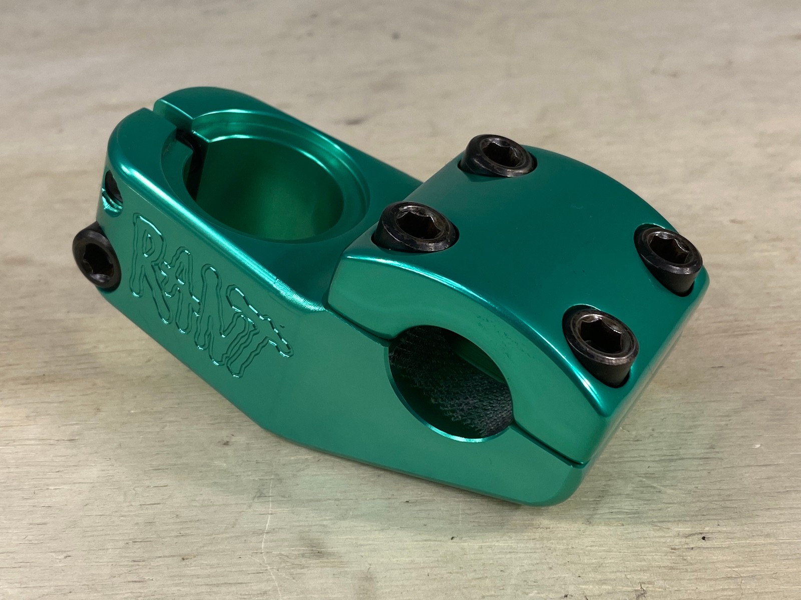 Rant Trill BMX Top Load Stem – Teal 1-1/8”