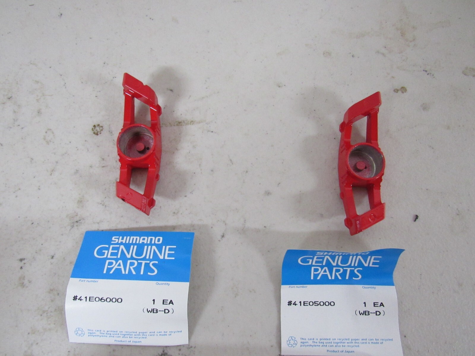 Shimano DX PD-M636 Racing LEFT & RIGHT Pedal End Cap Part #41E06000 & 41E05000