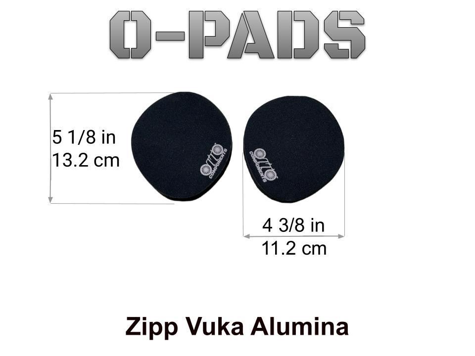 Zipp Vuka Alumina Armrest Pads & Official Velcro® Aerobars Tri TT