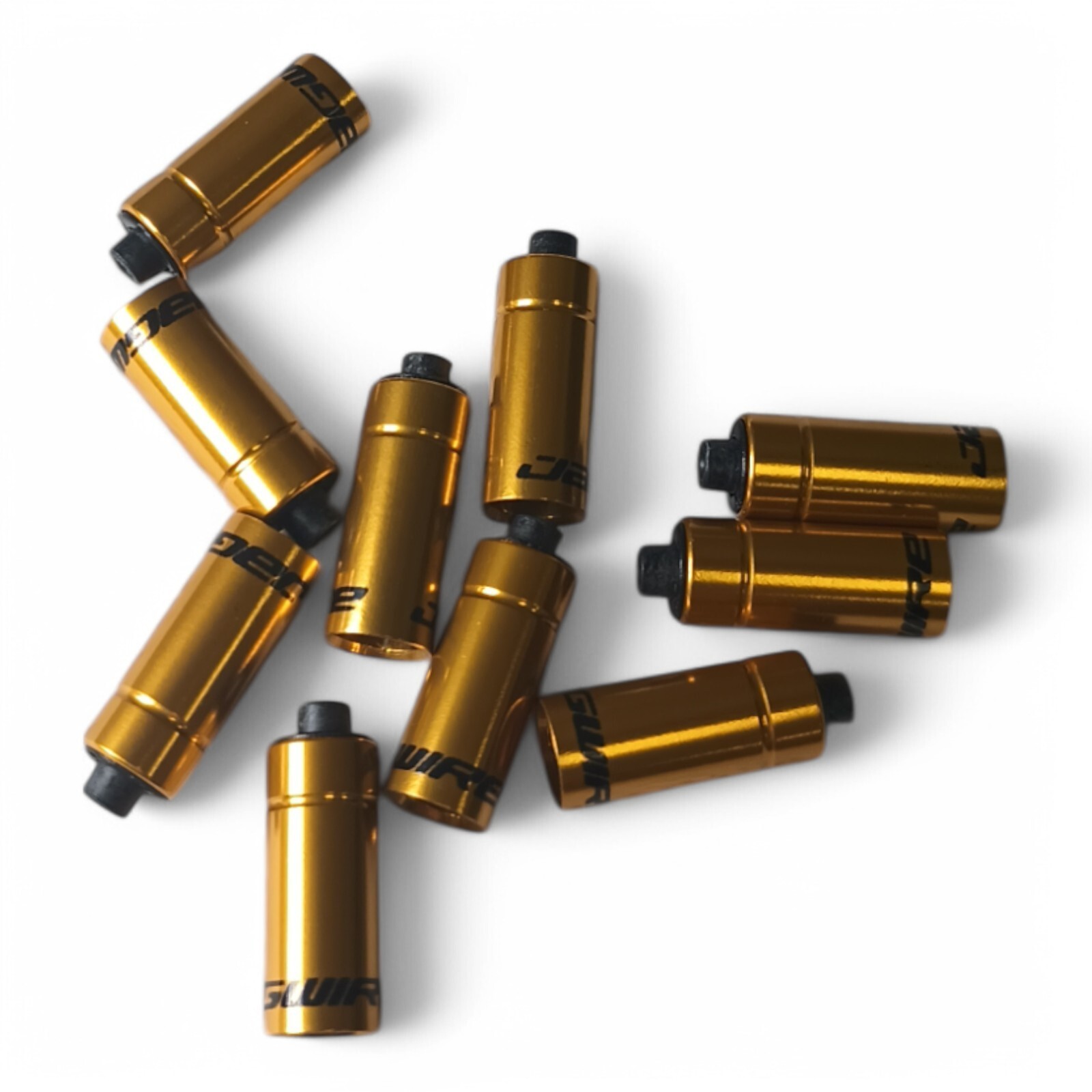 Jagwire 4.5mm Hooded End Cap Gold Alloy 10pcs