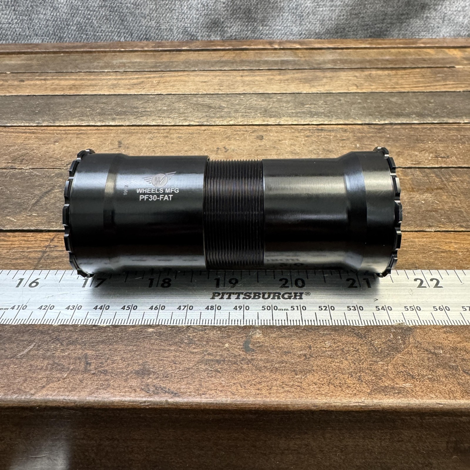 Wheels MFG PF30-FAT Bottom Bracket PF30 Fat Bike 30mm Ceramic BB Black