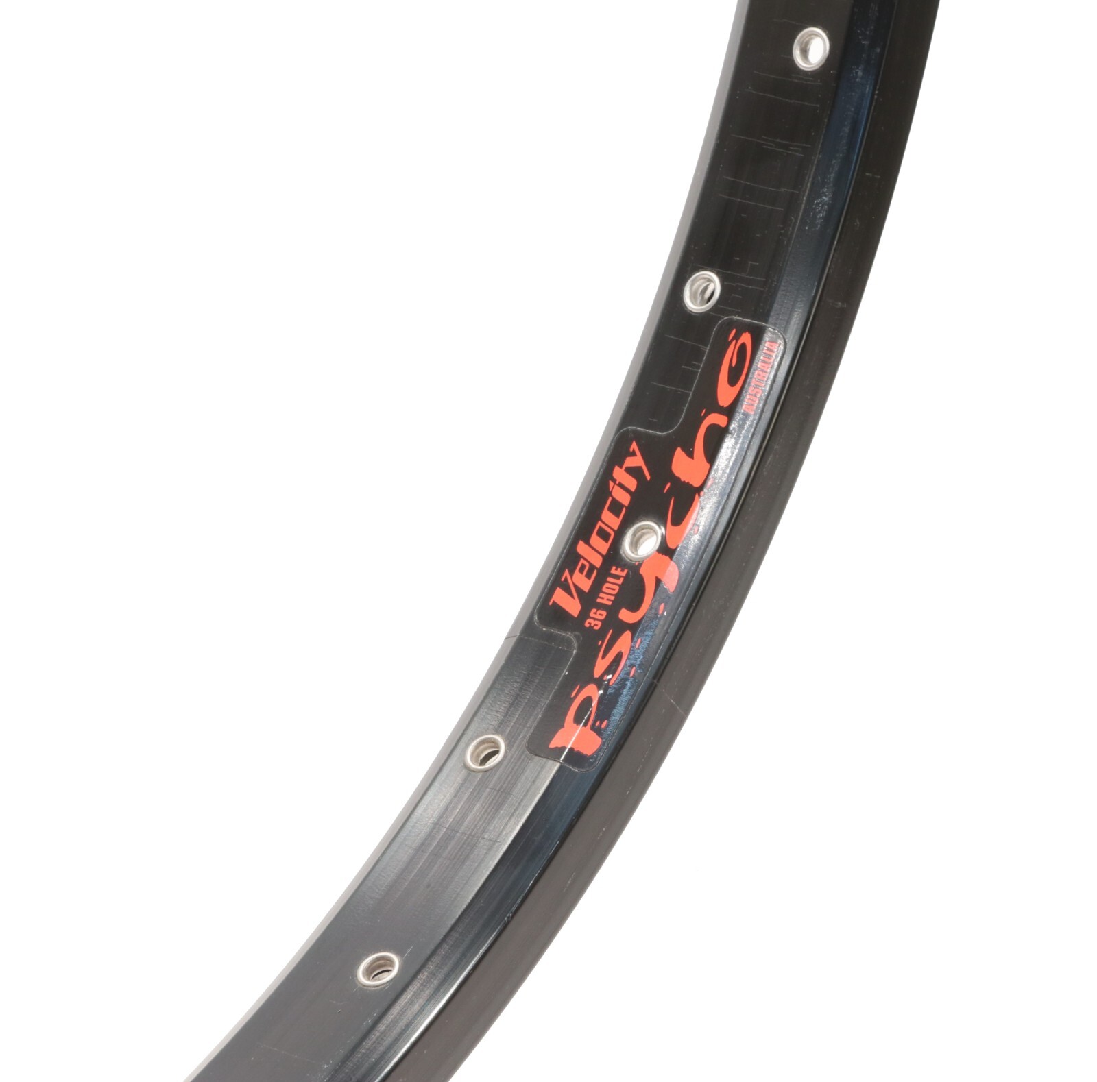 Velocity Psycho 24″ Alloy Rim 36H Black NMSW Eyelets Australia NEW Shelfwear NOS