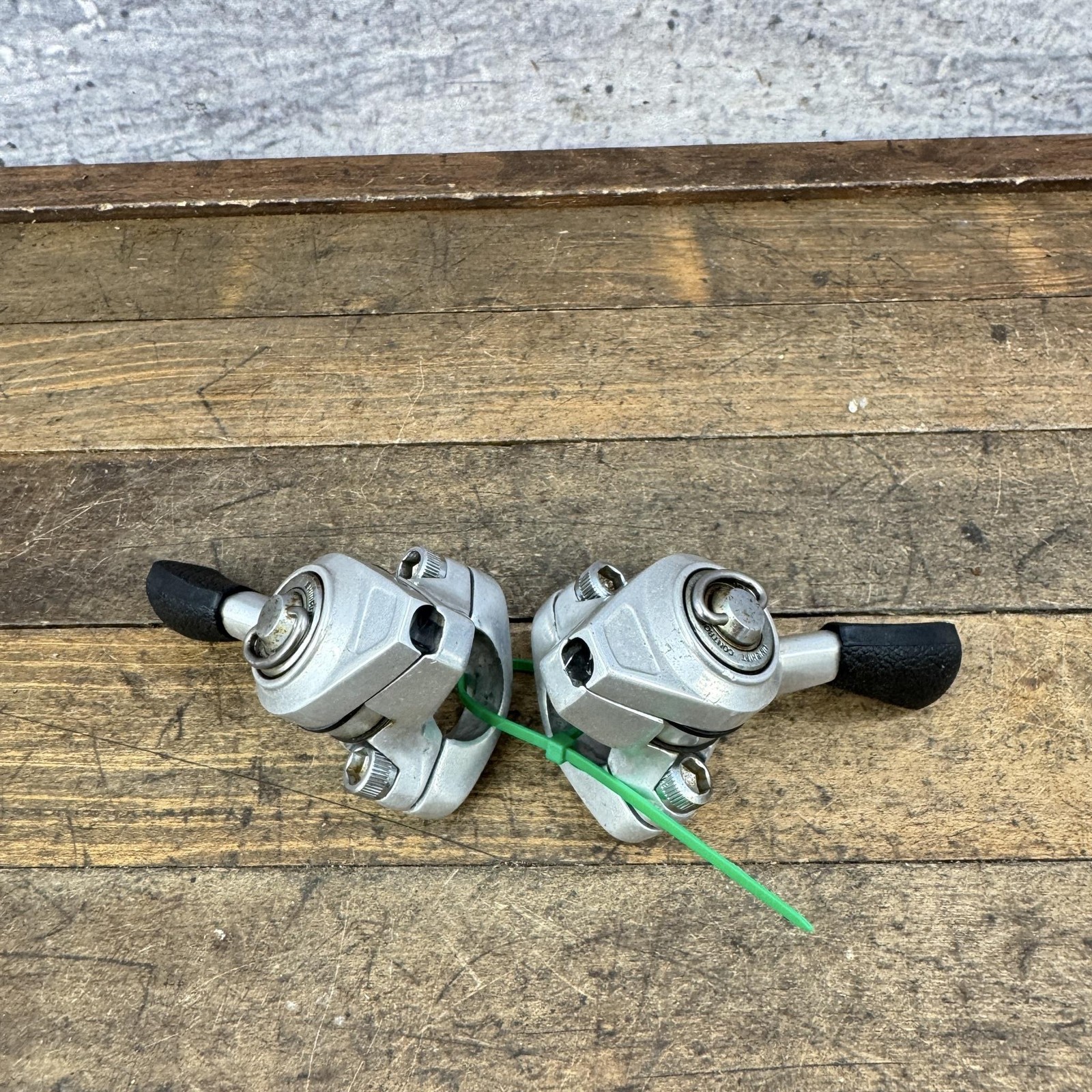Vintage Shimano Deore XT SL-M700 Thumb Shifter Set MTB Unishift Deerhead