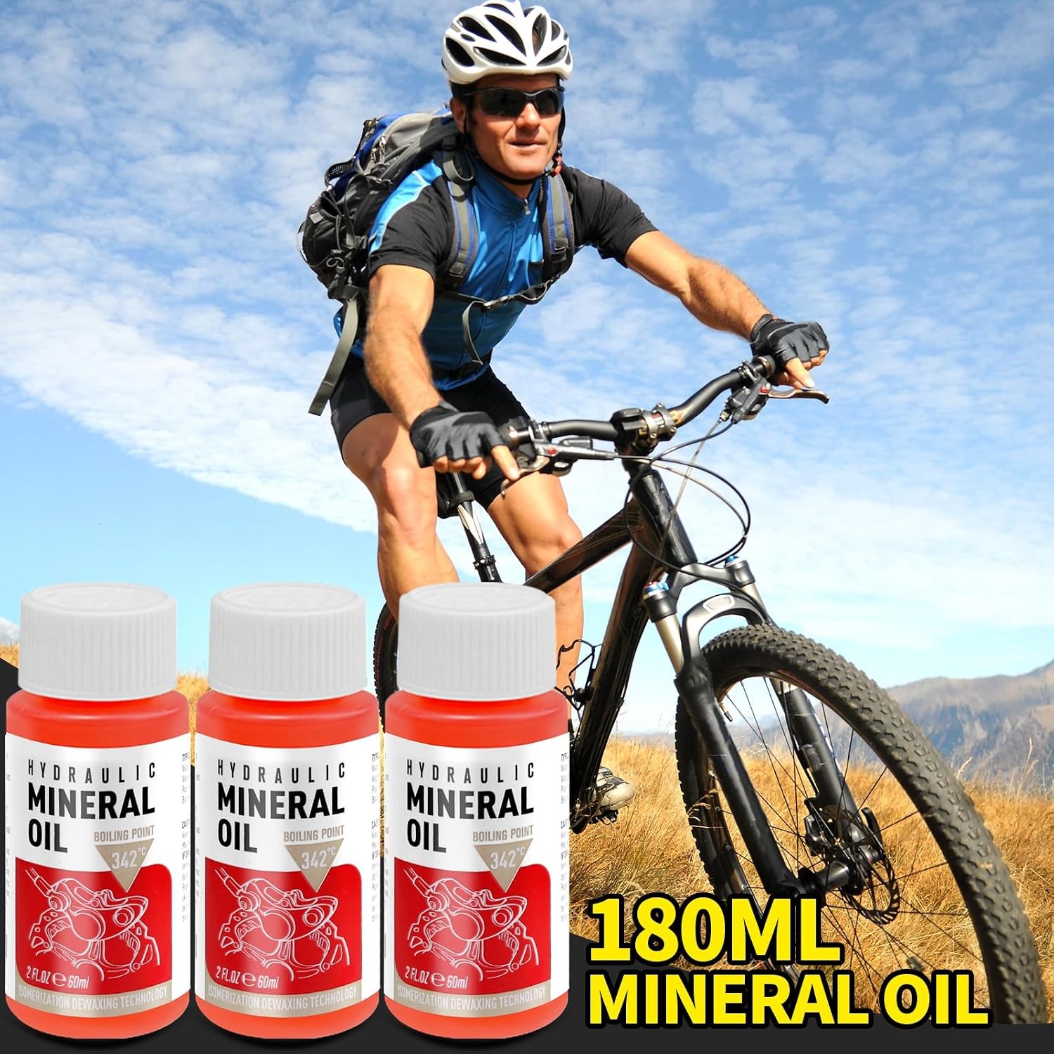Brake Bleed Kit for Shimano, TEKTRO, TRP Hydraulic Disc Brakes. Bicycle Hydrauli