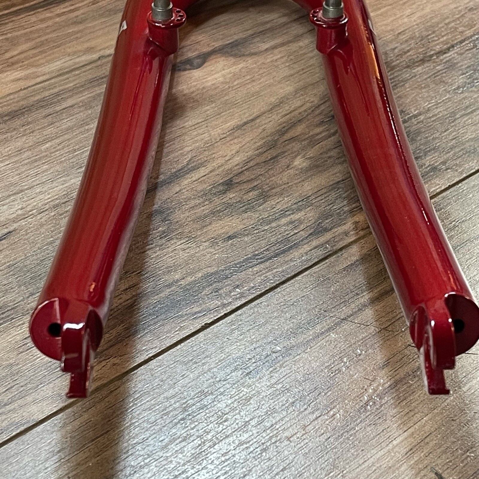 NOS Tange Ultra Lite MTB Prestige 1 1/8 Threaded 26 390 AtoC 138mm 776g Red