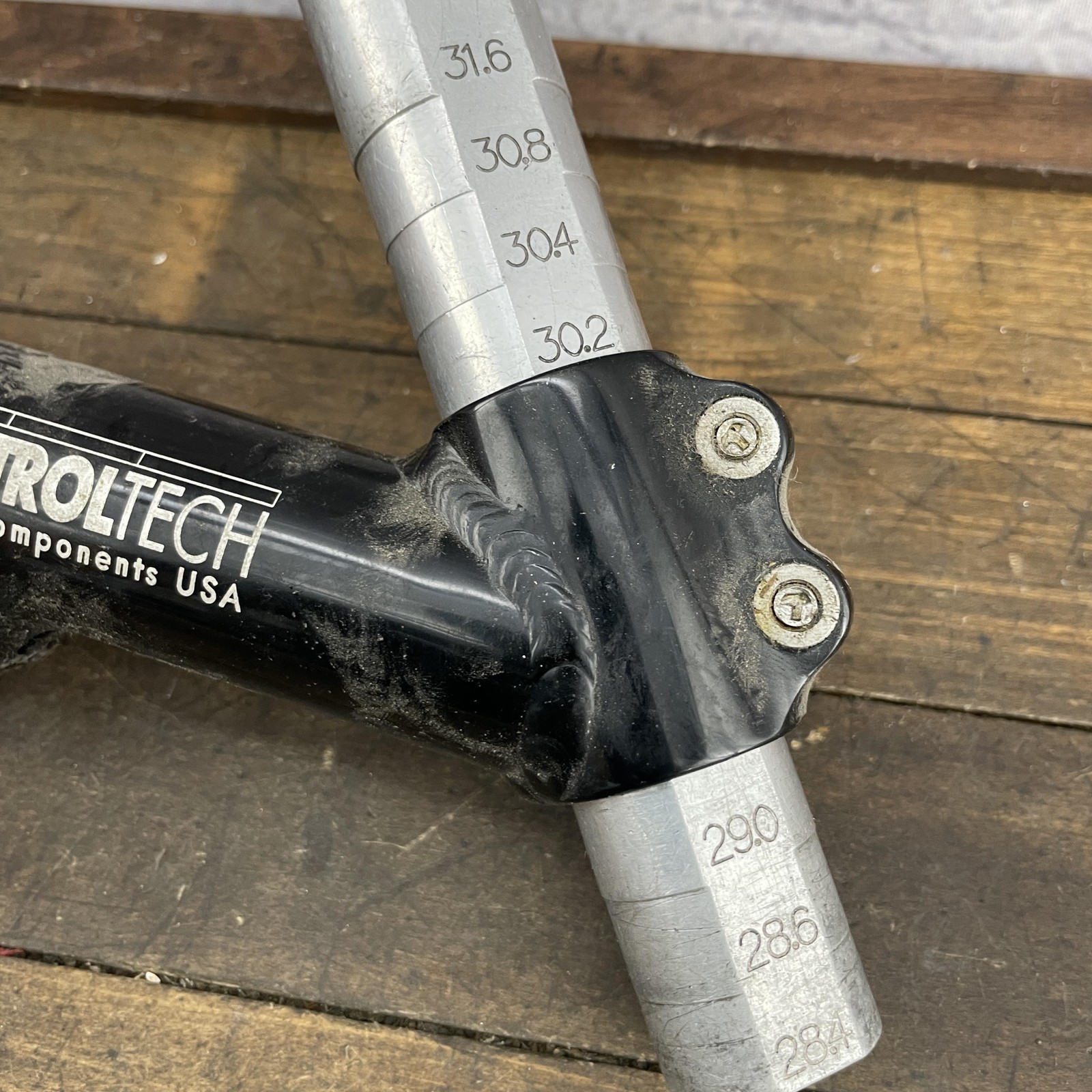 Control Tech Tandem Stoker Stem Extension 30.2mm USA Missing Pinch Bolt 180g