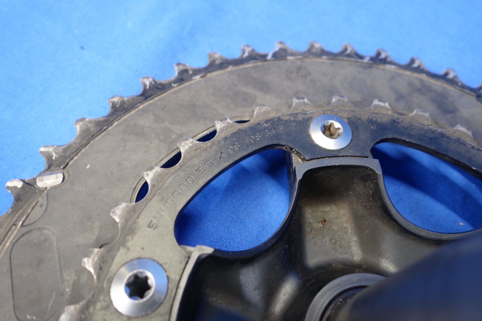 Shimano Ultegra FC-6750 2 x 9/10 Road Bike Crankset, 50/34t, 170mm Arm Length