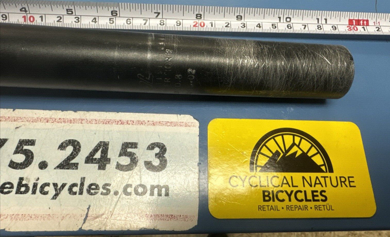 NL Aluminum 30.8mm x 300mm Seatpost Black