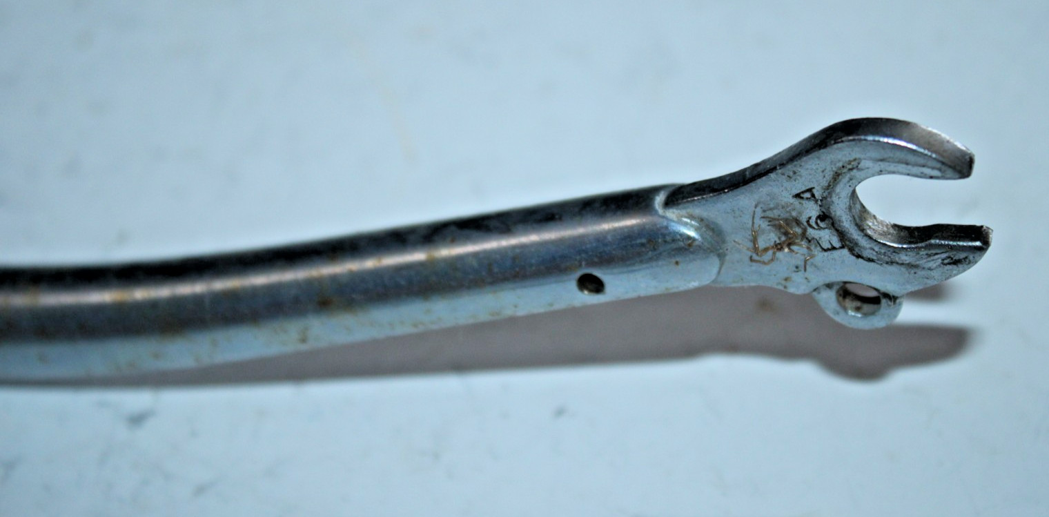 Vintage Rigid Touring Road Bike Fork 700c 1″ Threaded 175mm Blue Steel Commuter~
