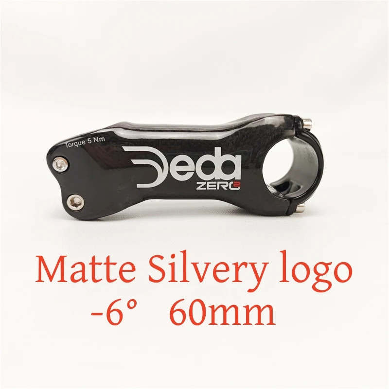 Carbon Fiber MTB Road Bicycle Stem 6/17 Degrees 31.8 * 60-120mm Bicycle Parts