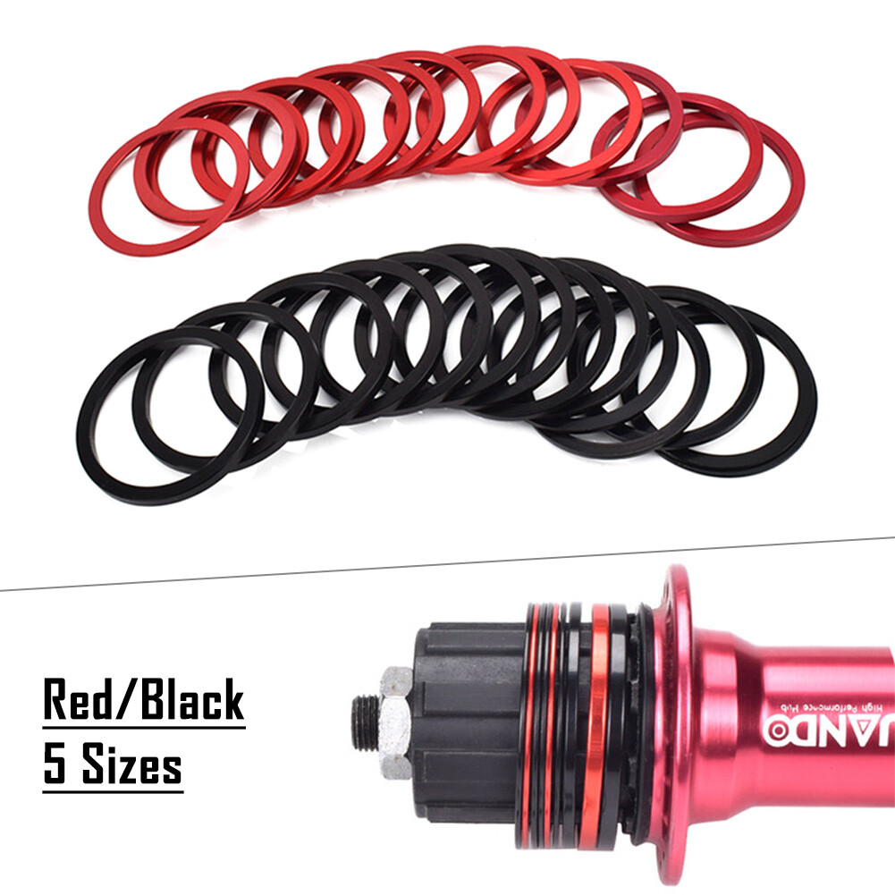 10x MTB XC Bike Hubs Cassette Washer Spacer Freehub Bottom Bracket Gaskets