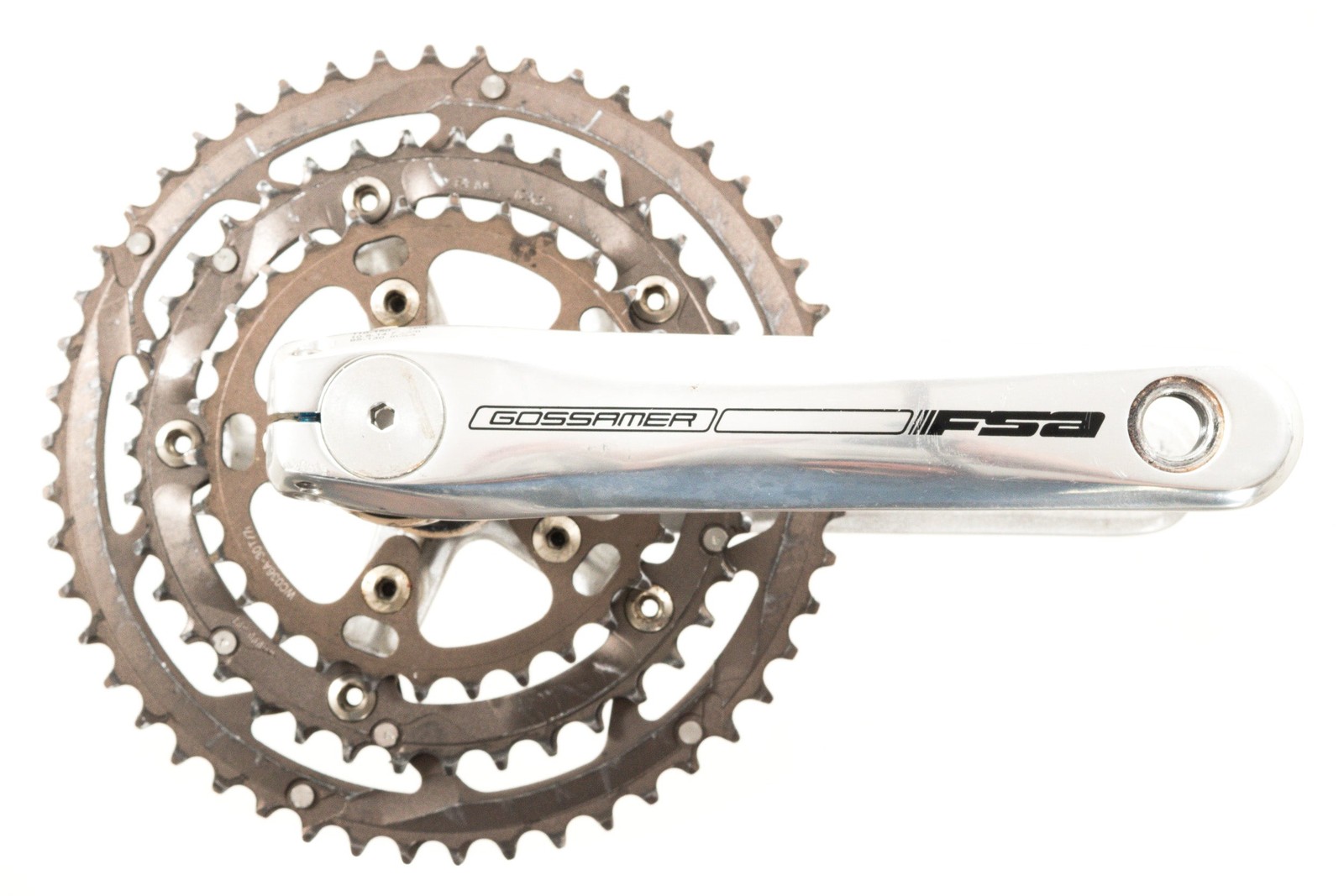 USED Shimano 105 5600/5603 3×10 speed Triple Road Groupset Silver