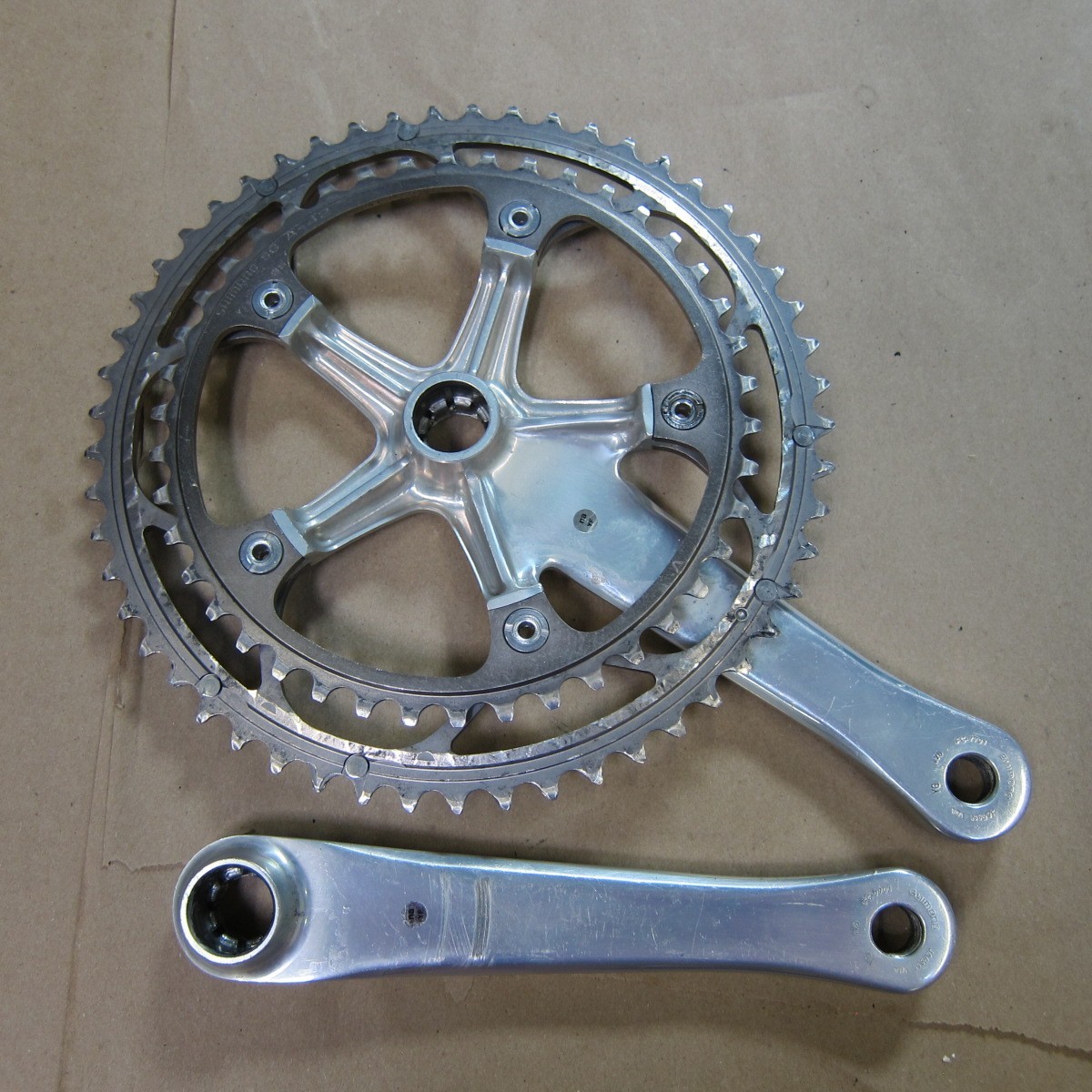 Shimano Dura-Ace 7700 9-Speed Partial Groupset 53/42 175mm Road Vintage