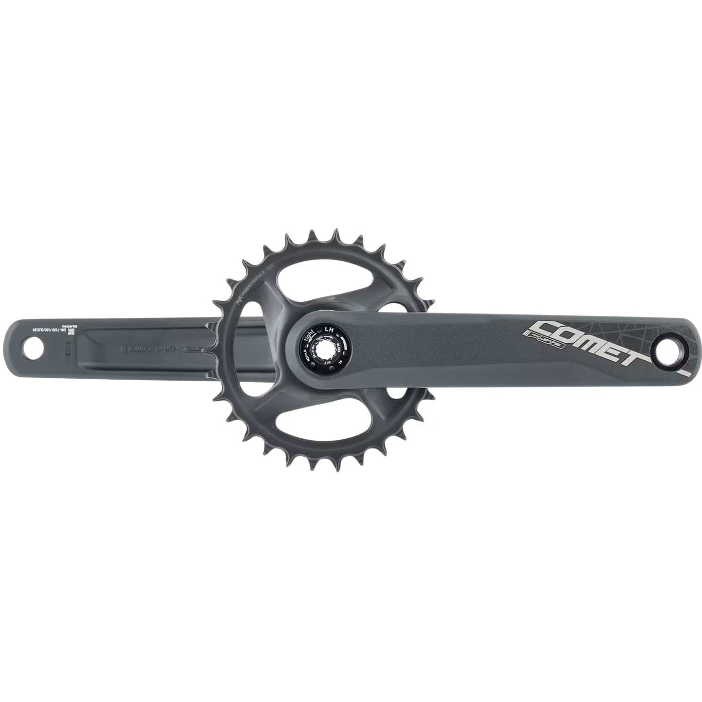 FSA Comet Fat Bike Crankset 1x 175mm 30T Black
