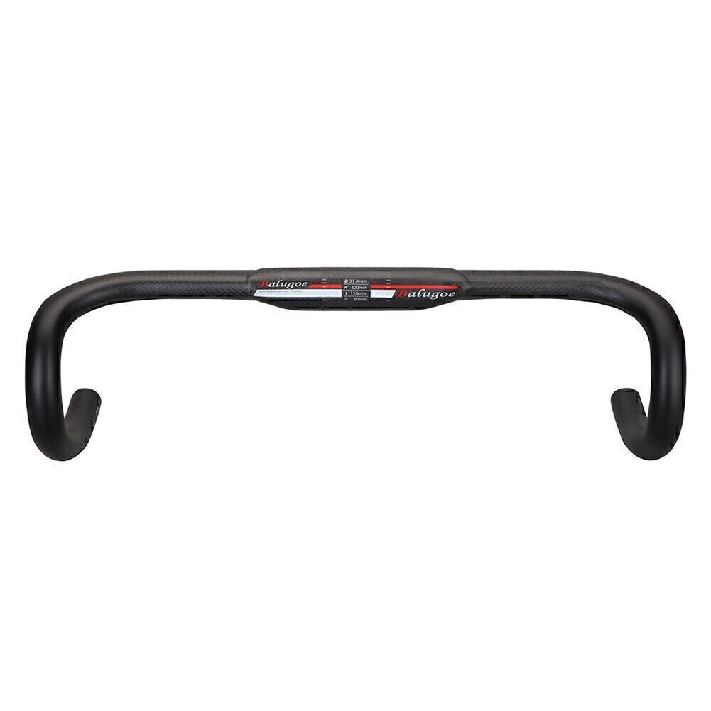 Carbon Fibre Road Bike Bicycle Drop Handlebar Drop Bars 31.8mm*400mm/420mm/440mm
