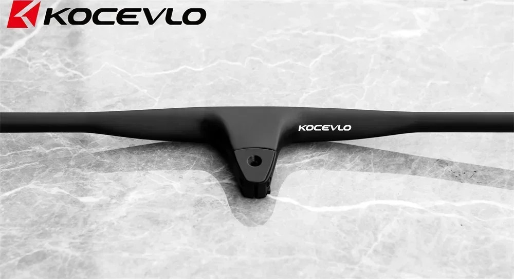 Carbon XC MTB Integrated Cockpit -17 Degree 28.6mm Steerer 740mm Flat T-Bar