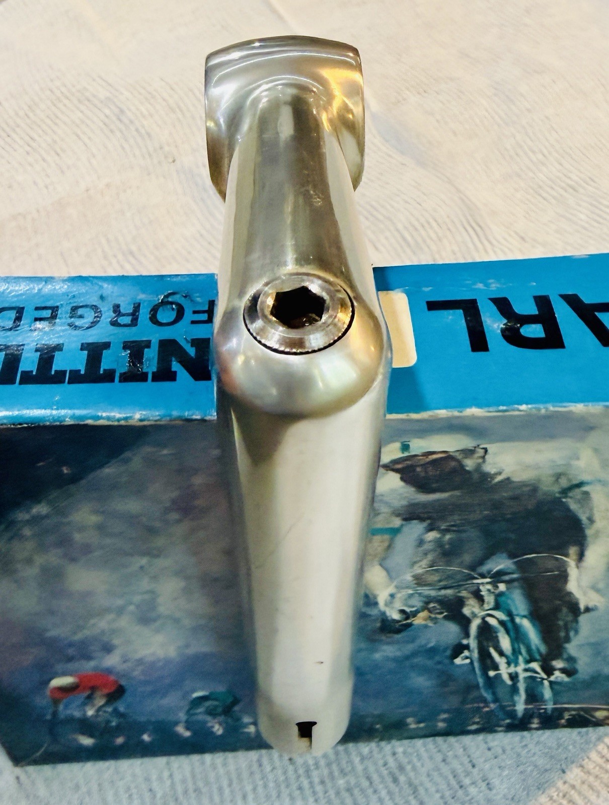Nitto Pearl Fluted Quill Stem 100mm 25.4mm Clamp NOS New Art Display Box