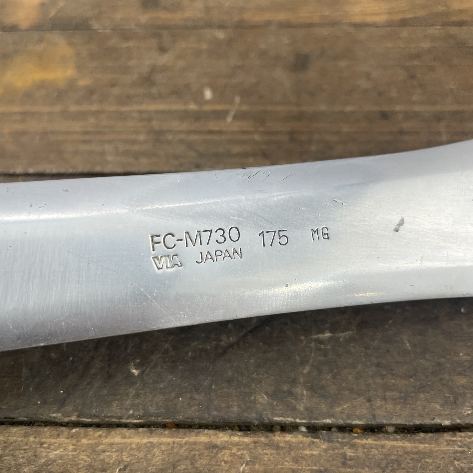 Vintage Shimano FC-M730 Crank Arm LEFT 175mm Japan Square Taper MTB Bike