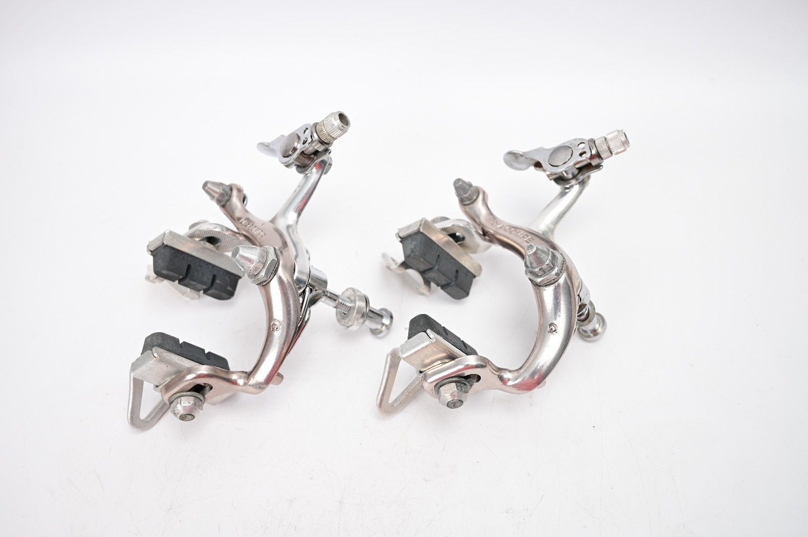 Dia-Compe Japan 400 G Silver Front & Rear Road Bike Brake Calipers Set Brakes