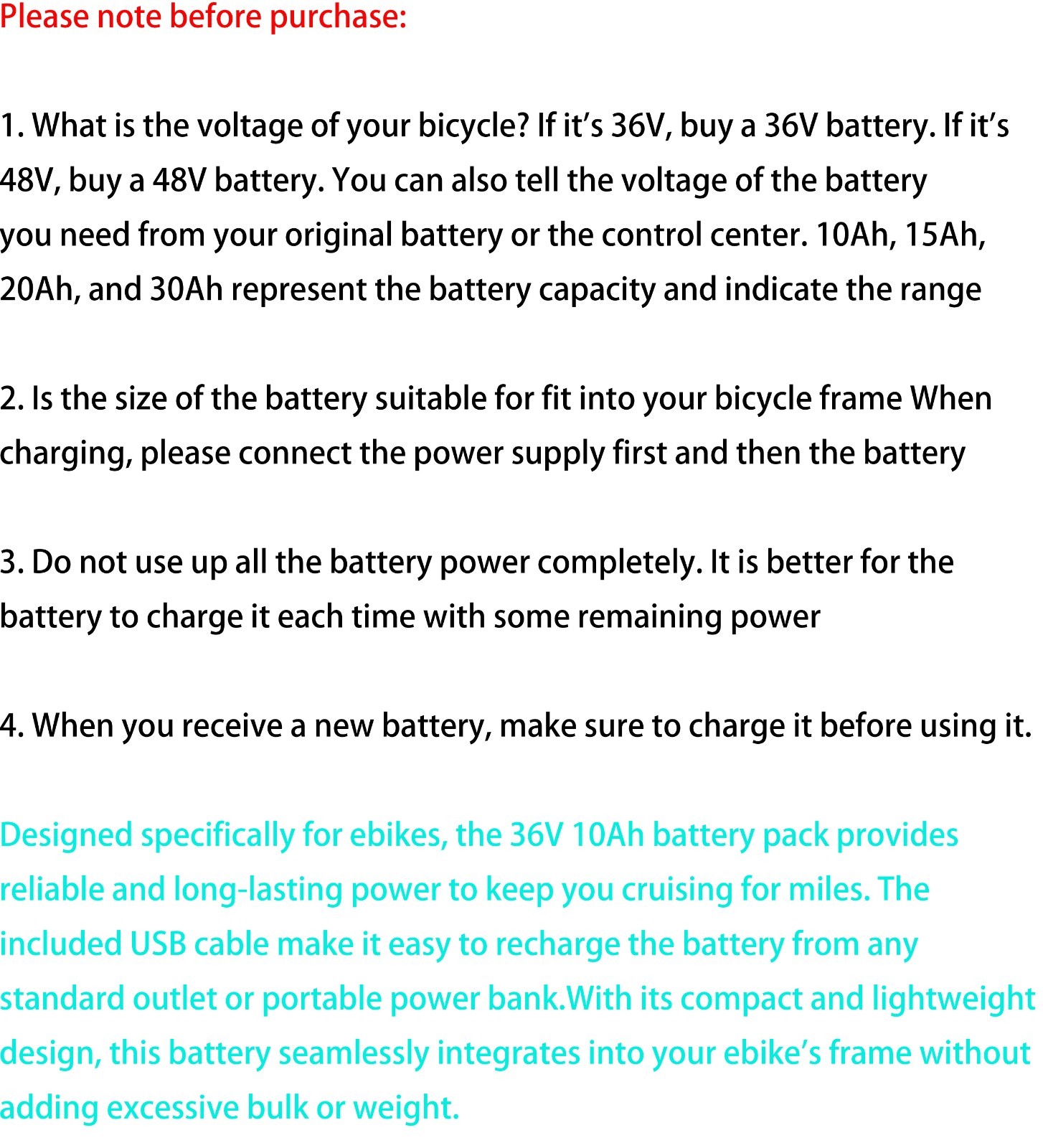 36V Ebike Battery, 4-Pin 10Ah Hailong Electric Bike Bicycle Lithium Battery 30A