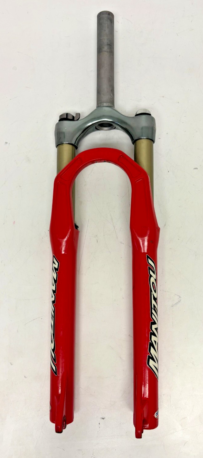 Manitou Disc Brake 26″ QR Air Spring Suspension Fork 165mm 1-1/8″ Steerer Tube