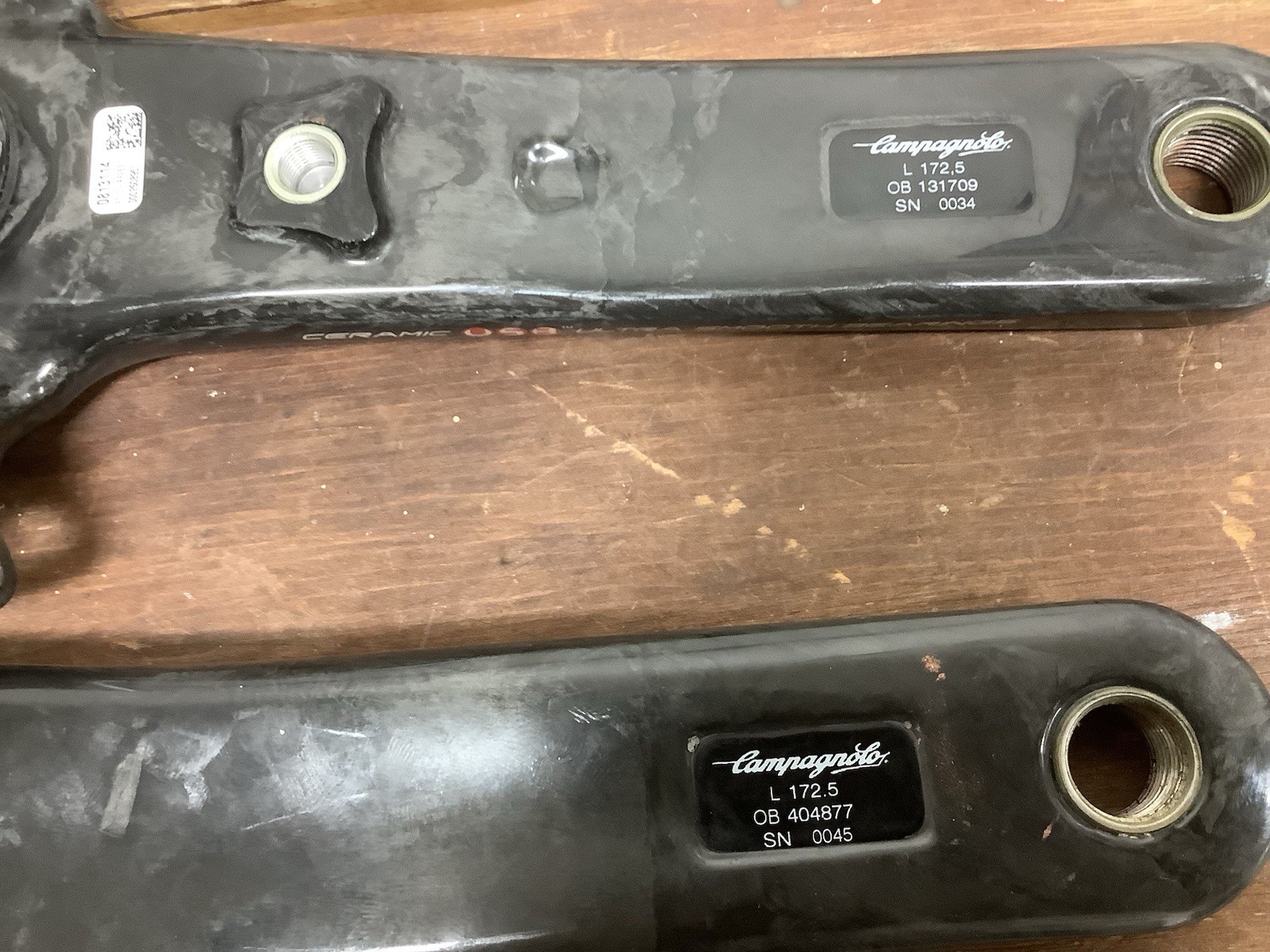 Campagnolo Record 11 Ultra Torque Crank Arms 172.5 mm