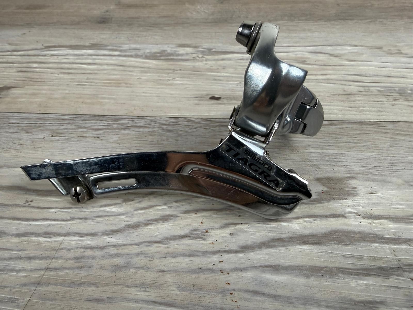 Vintage Shimano Tiagra Front Derailleur FD-4500 Road Bike Double Ø31.8 Clamp