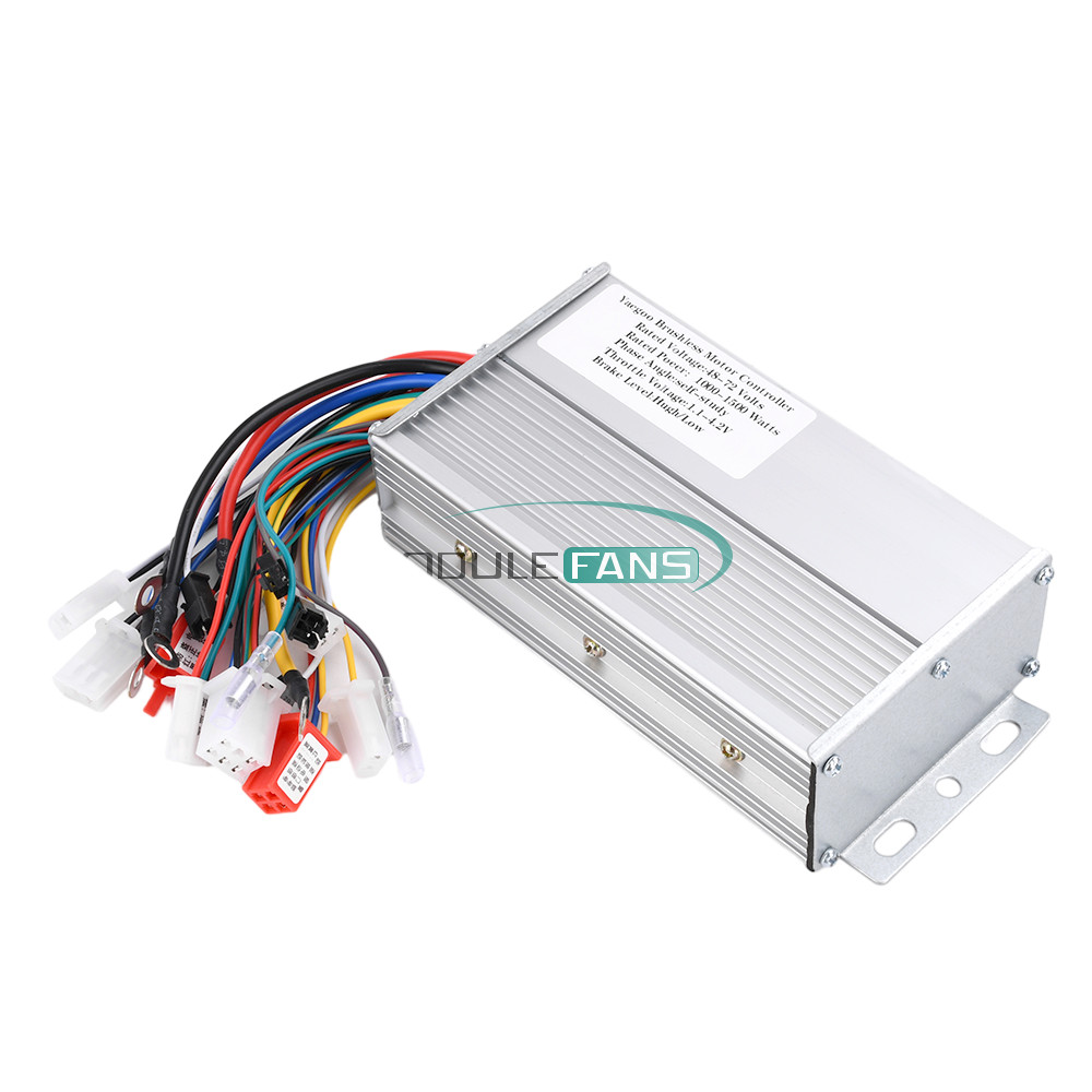 Brushless Controller 500-1500W 5000W Electric Bicycle Controller 36V48V60V64V72V