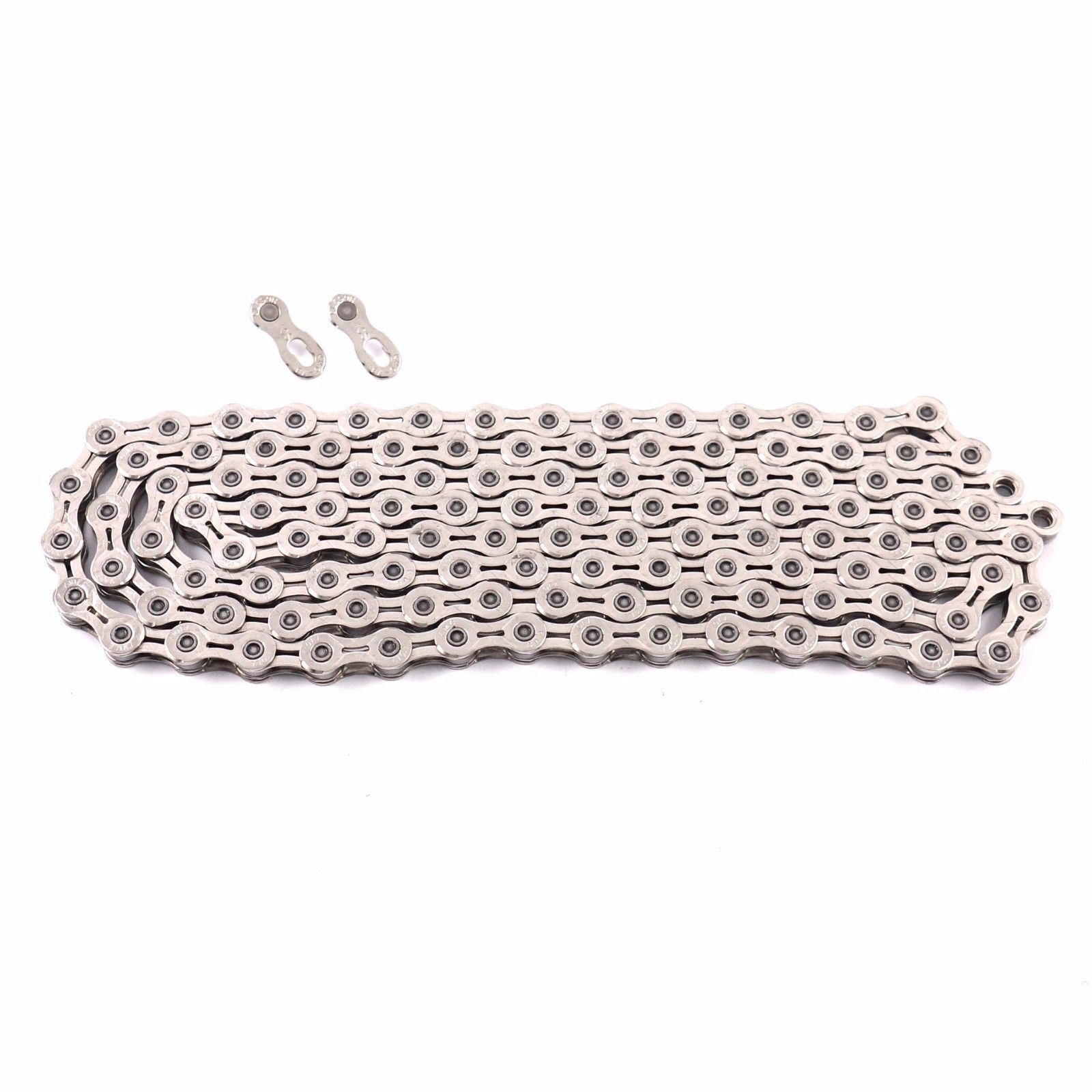 KMC X10EL Chain 10 Speed 114 link,Silver with Missing Link for Road / MTB Bike