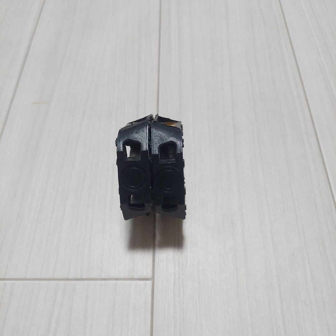 Flat pedal with reflector black
