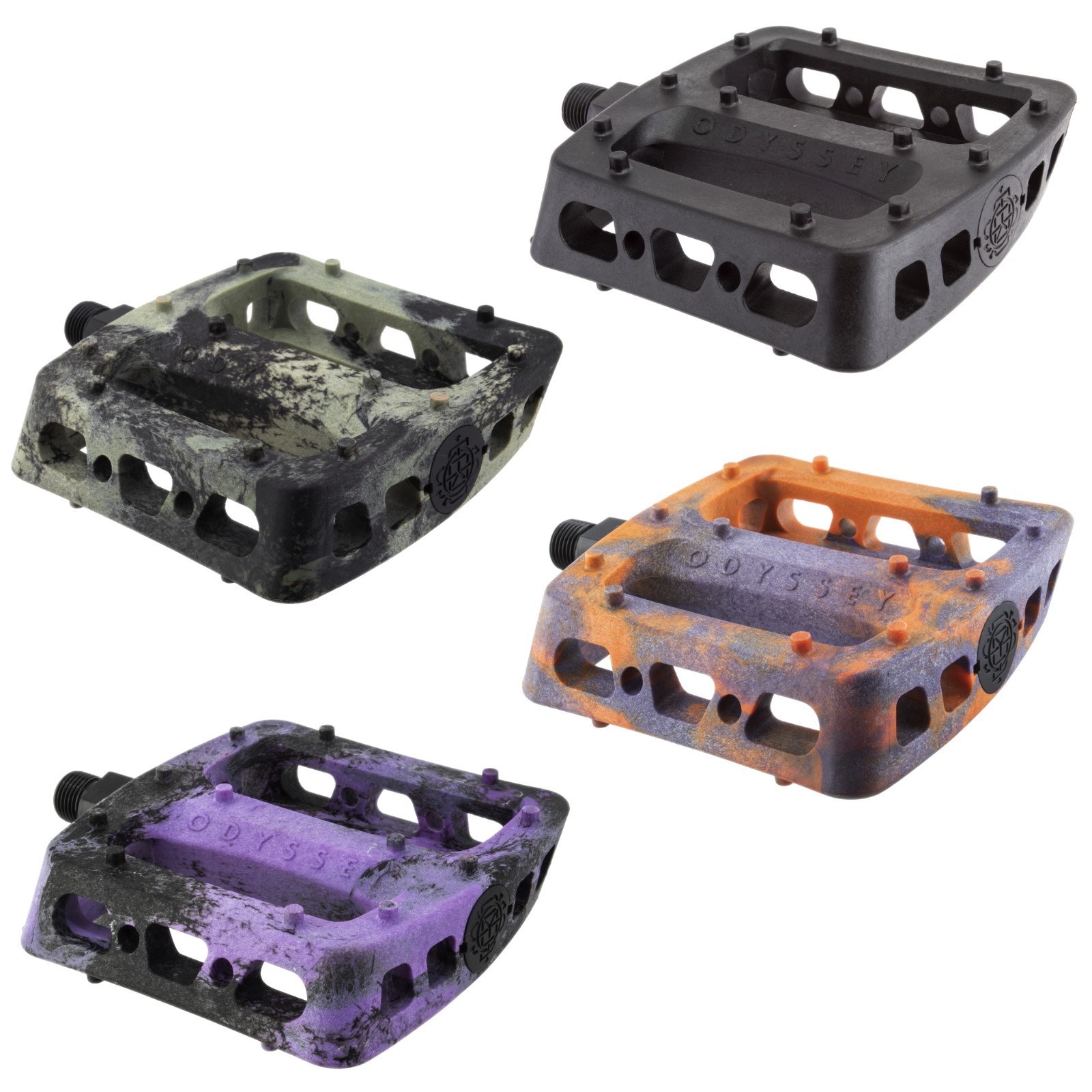 Odyssey MX Twisted PC PRO BMX Platform Pedals 9/16 Strong Park Bike Choose Color